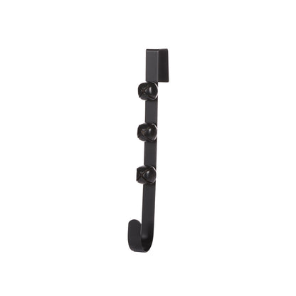 MATTE BLACK BELL WREATH HOOK