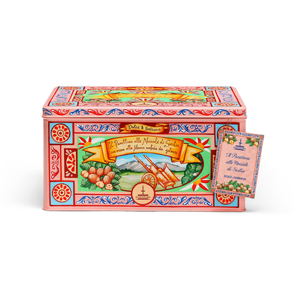 DOLCE & GABBANA TIN PANETTONE W/ ALLA MANNA SPEAD- 1KG