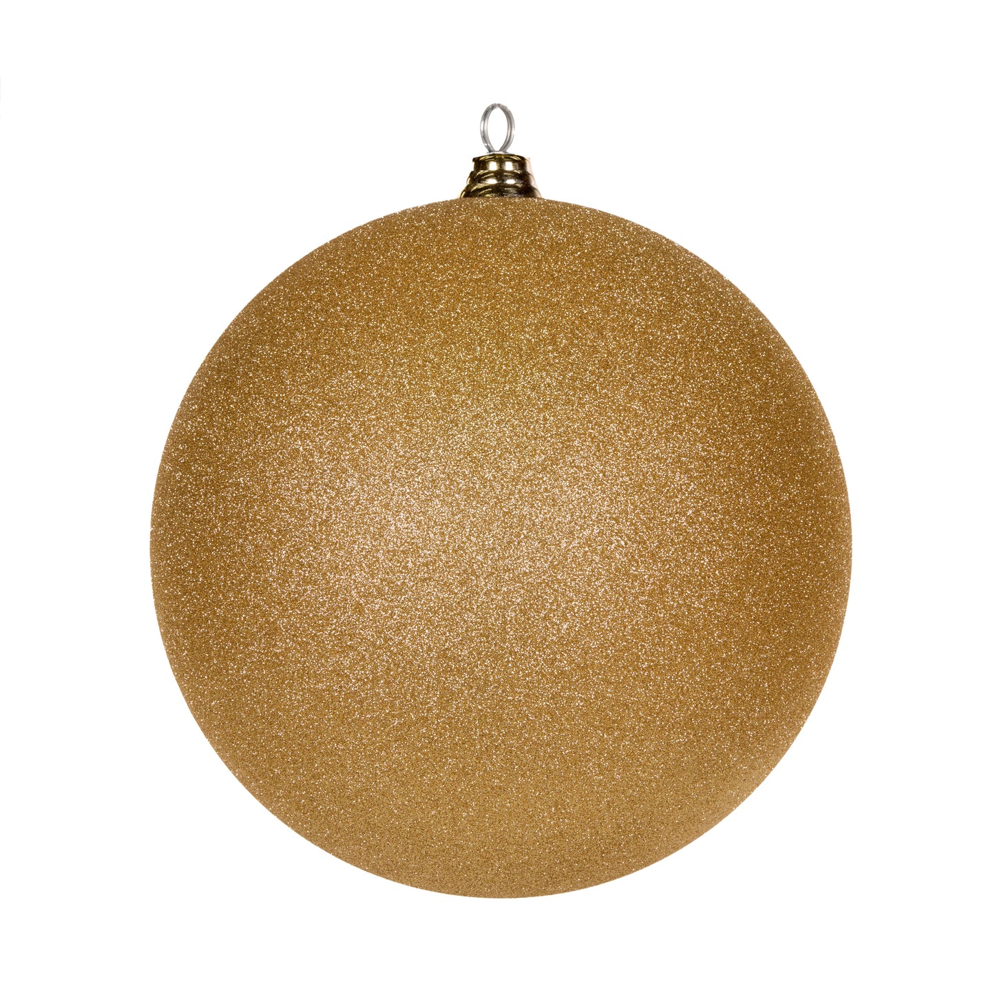 30cm Gold Glitter Bauble