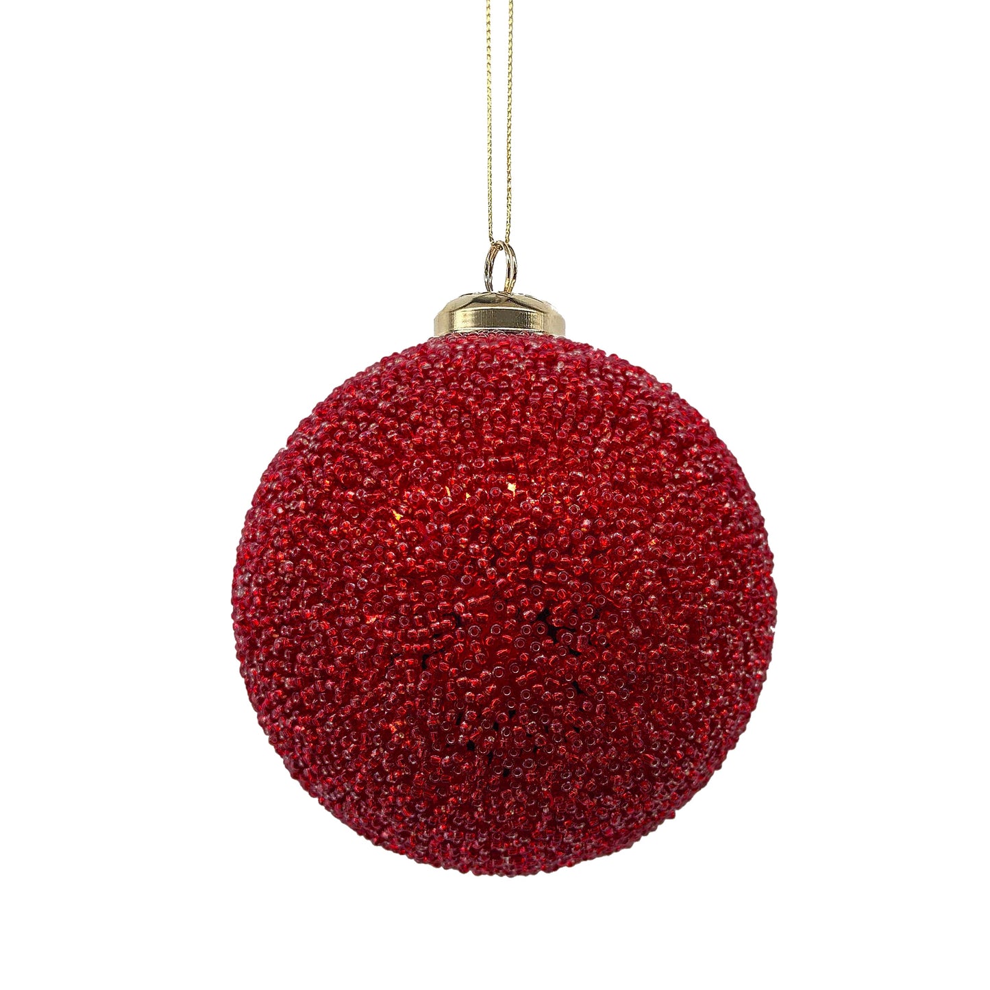 10cm Red Caviar Bauble