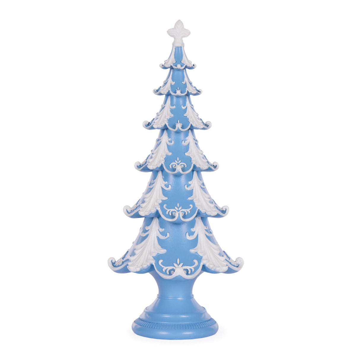 30.5 CM BLUE AND WHITE LAYERED TREE
