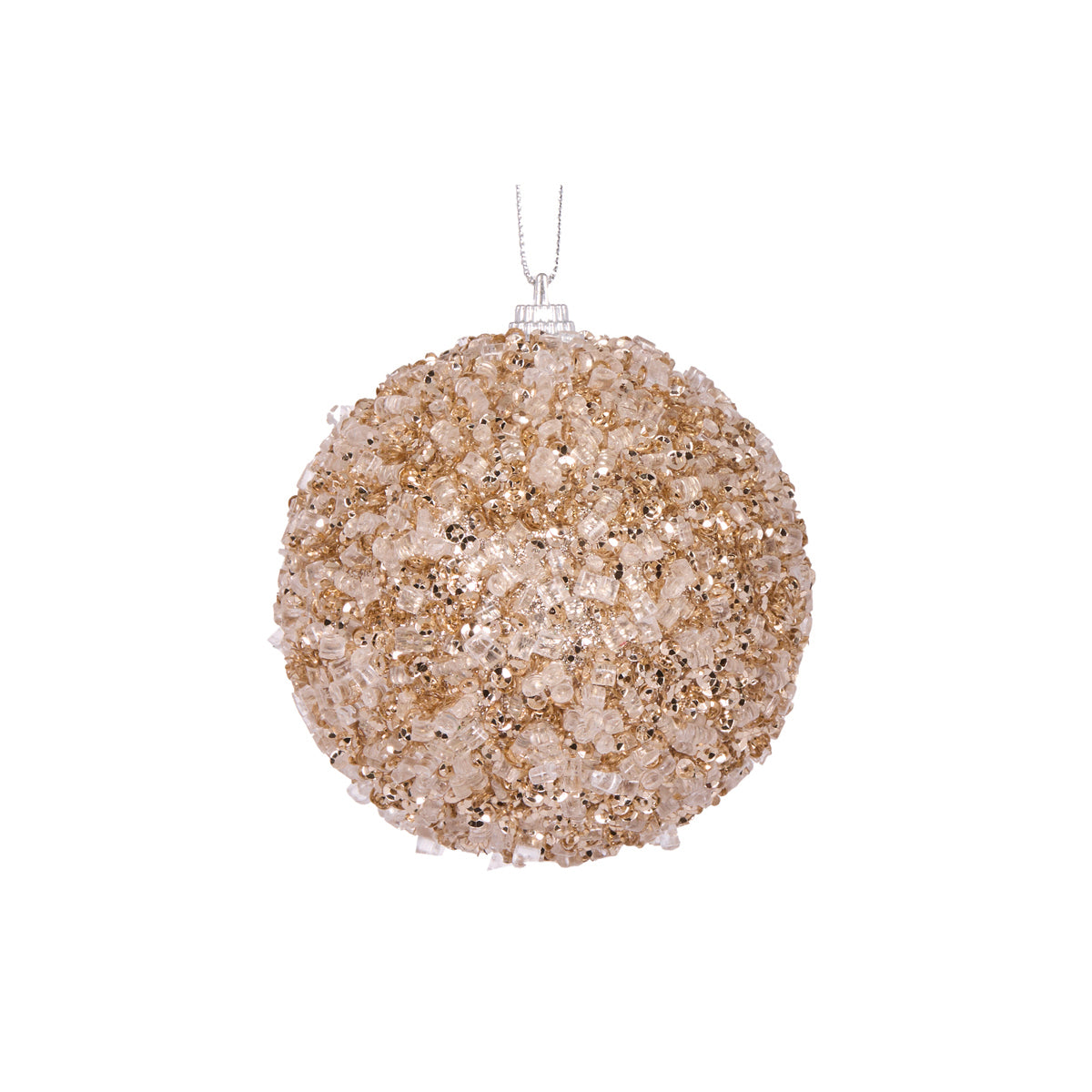 Mini Champagne Crystals Bauble