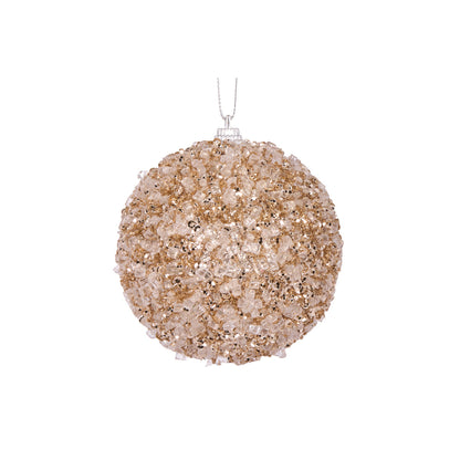 Mini Champagne Crystals Bauble