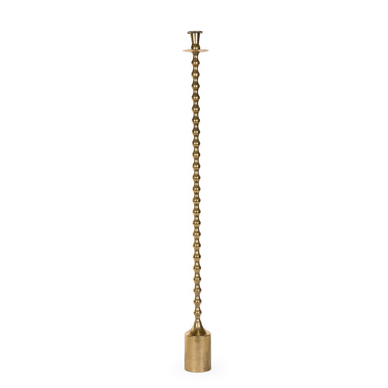 102cm Gold Ripple Candle Holder