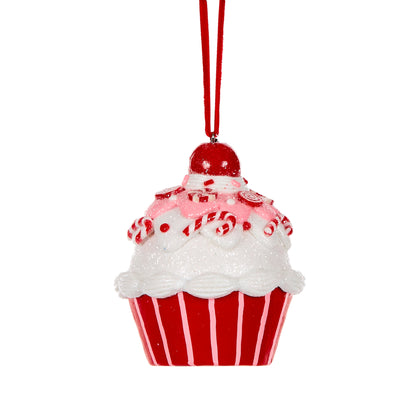 Red Cupcake Hanging