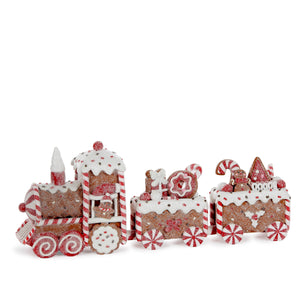 Gingerbread Train With 3 Carriages
