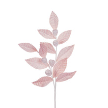 Load image into Gallery viewer, Light Pink Leaf Spray
