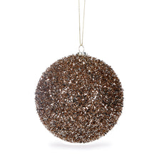 Load image into Gallery viewer, Large Champagne Confetti Bauble

