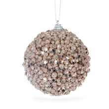 Load image into Gallery viewer, Champagne Stars Bauble
