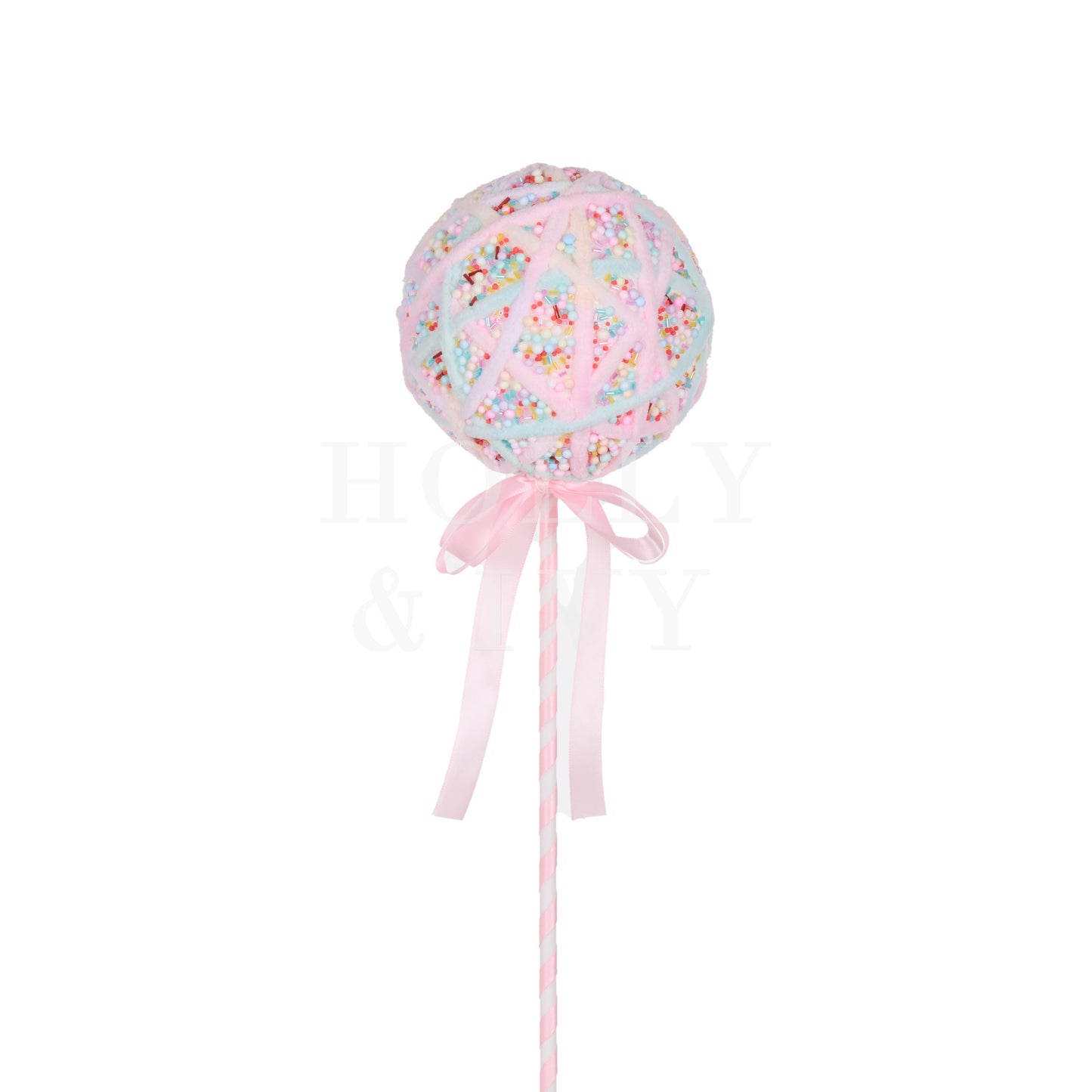 Wrapped Sprinkles Lollipop