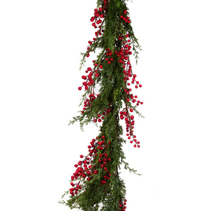 274cm Luxe Juniper And Berry Garland