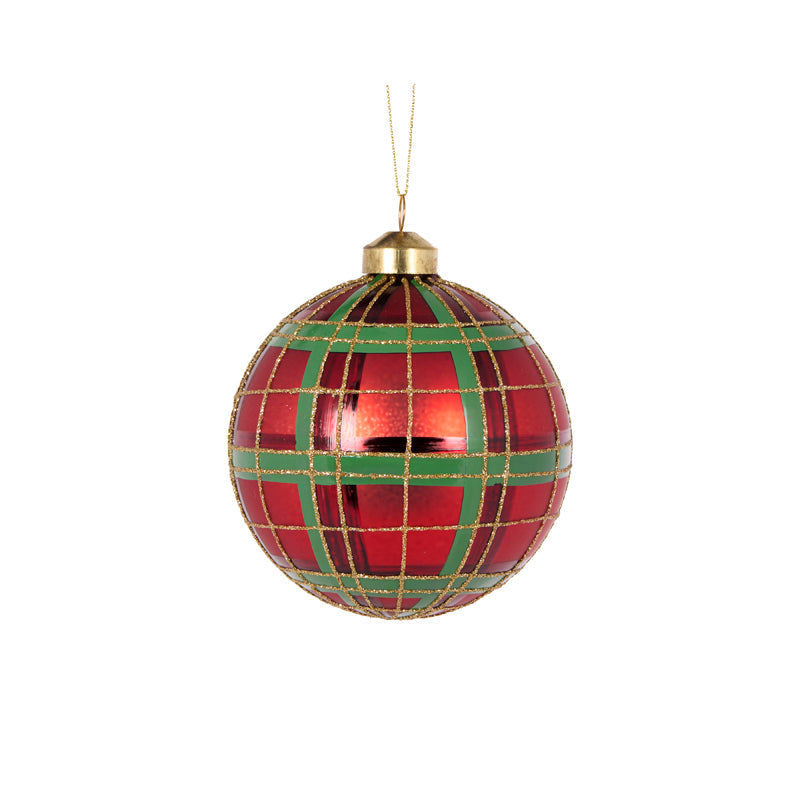 Traditional Tartan Bauble
