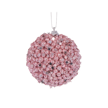 Mini Pink Stars Bauble