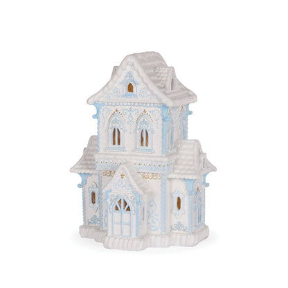 LED FROSTY BLUE MANSION