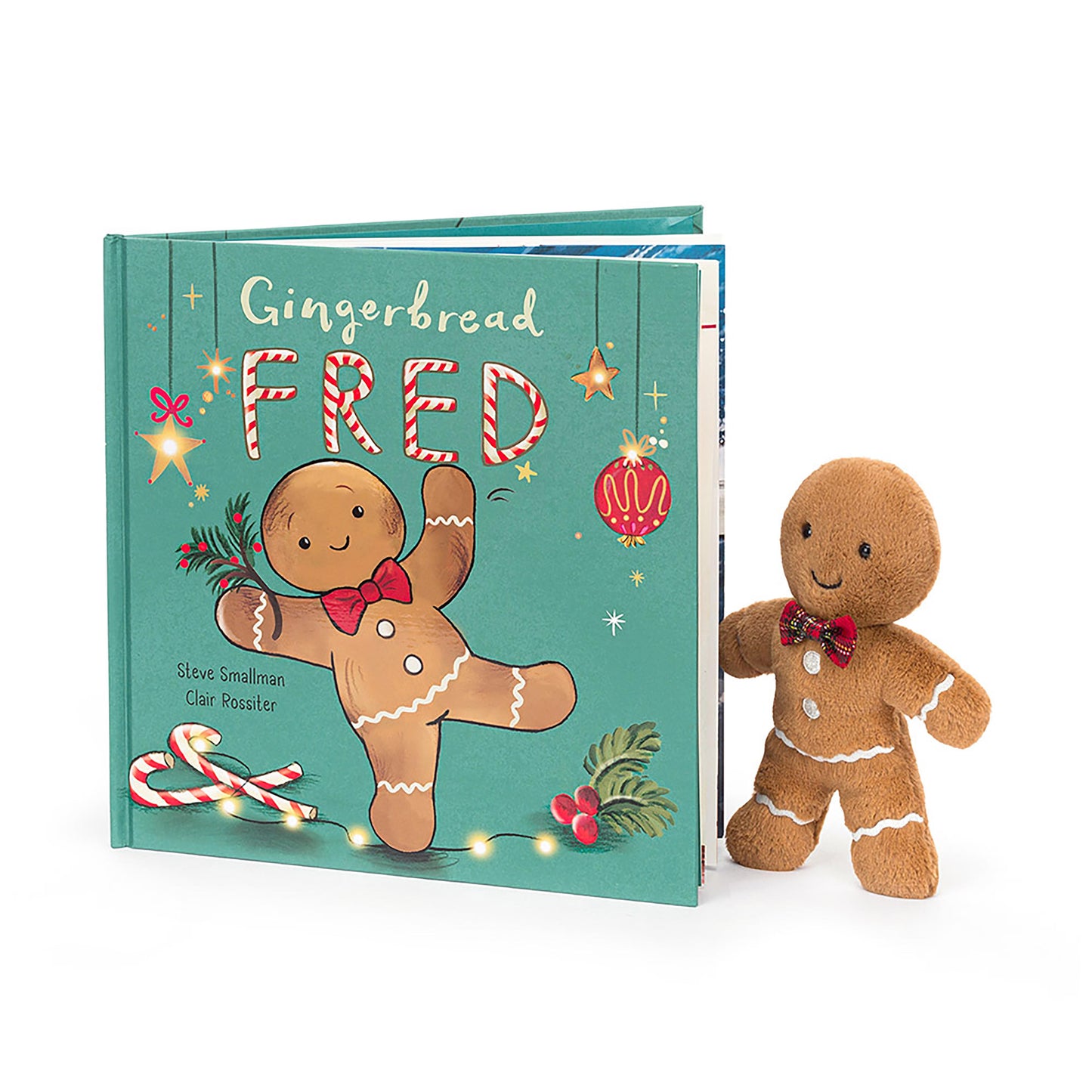 Jellycat - Gingerbread Fred Book