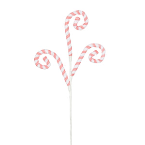 Pink Stripe Candy Pick