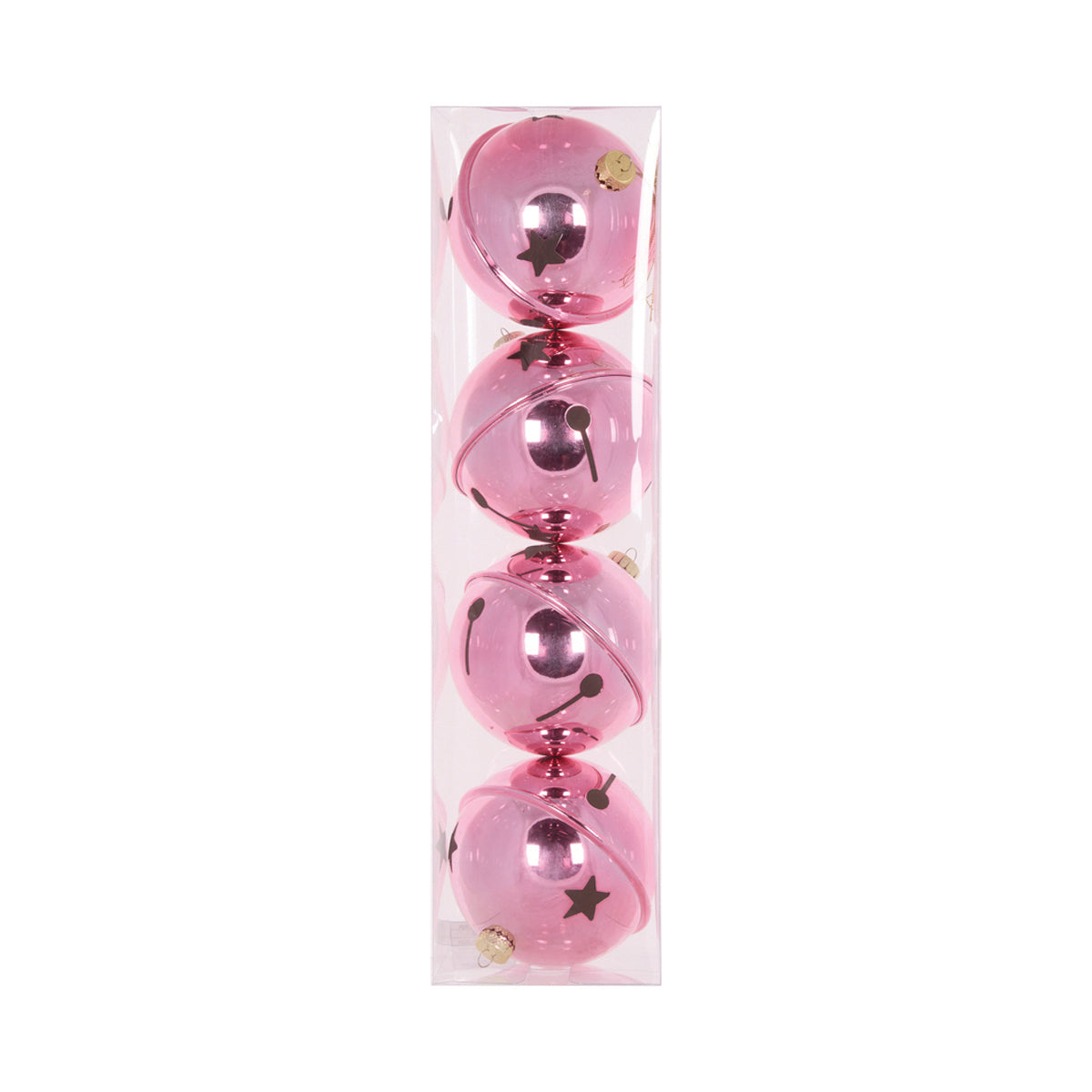 4pk High Shine Pink Bells