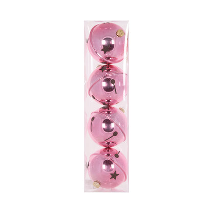 4pk High Shine Pink Bells