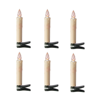Set/6 Led Candlestick Clips