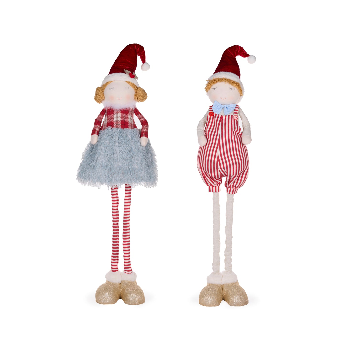 XL Standing Extendable Candy And Kane Elves