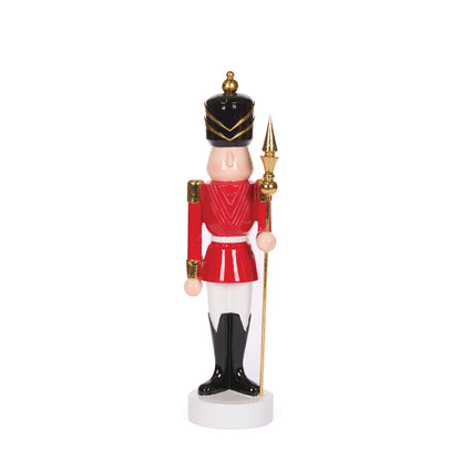 38.5cm Traditional Soldier With Staff