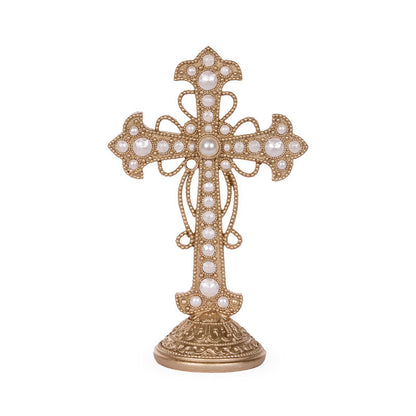 28cm Delicate Champagne Cross
