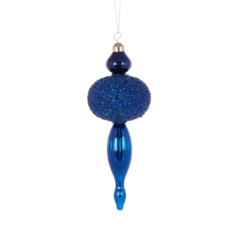 Dark Blue Round Finial