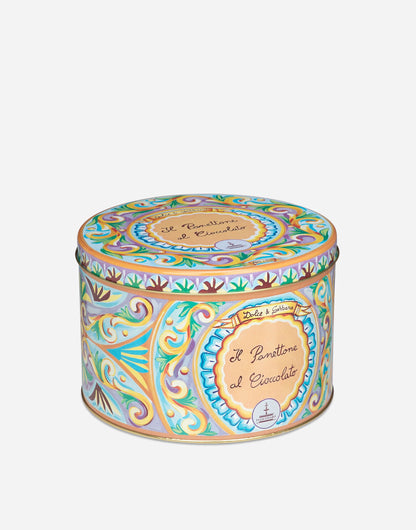 DOLCE & GABBANA TIN PANETTONE CHOCOLATE - 500g