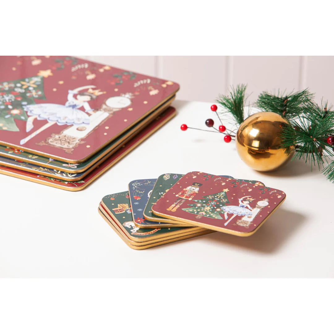 Christmas Wonderland Assorted 6pk Coaster