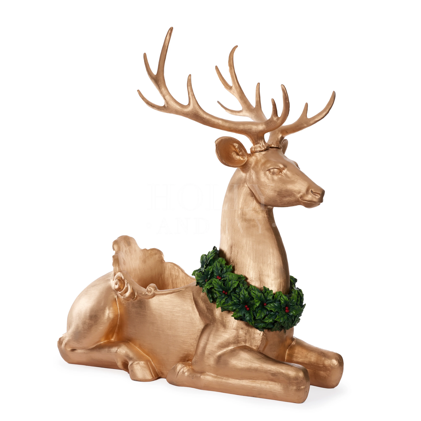 Imperial Gold Deer Pot