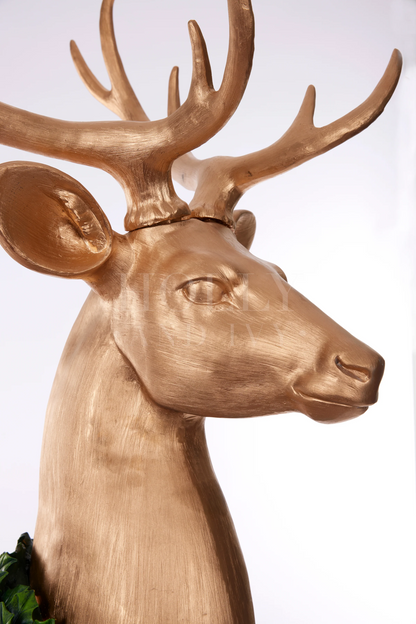 Imperial Gold Deer Pot