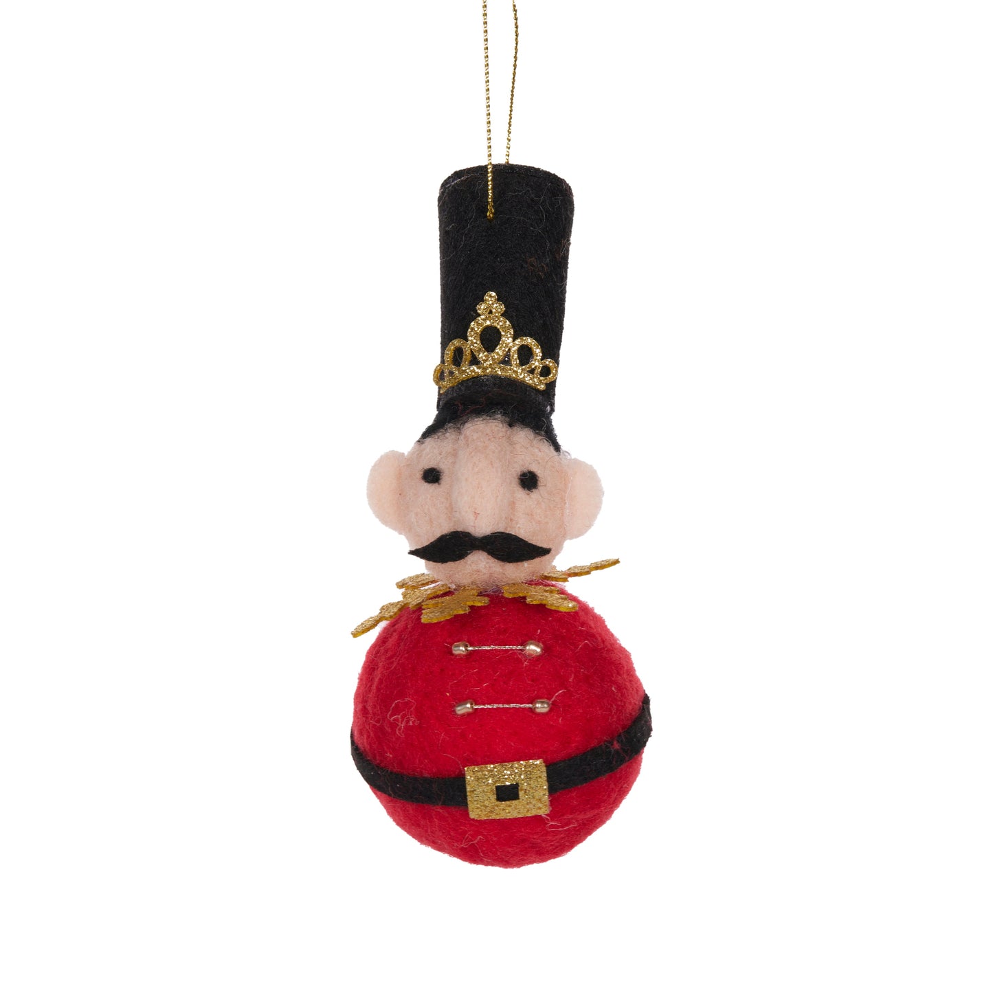 Wool Nutcracker Bauble