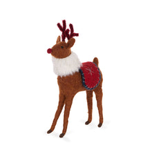 Load image into Gallery viewer, Large Wool Rudolph
