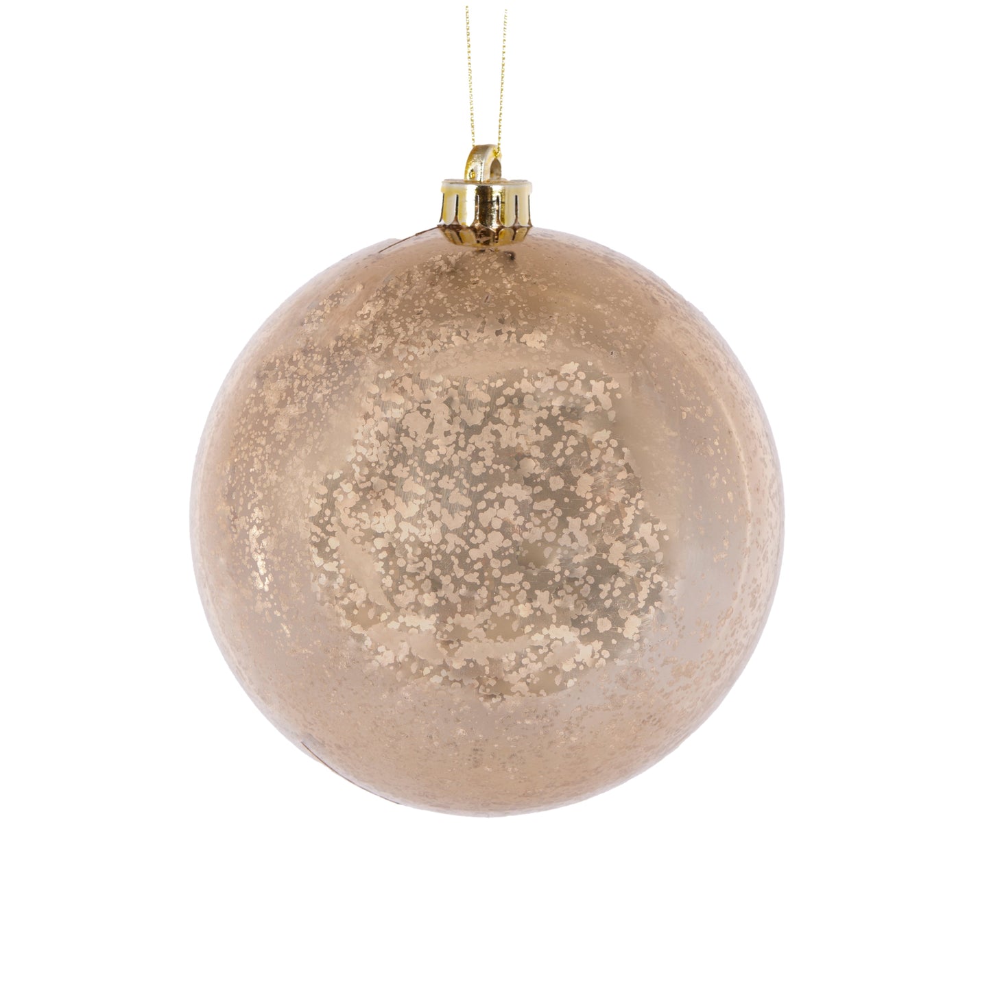 15Cm Champagne Mercury Bauble