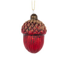Load image into Gallery viewer, Red Acorn Bauble
