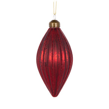 Load image into Gallery viewer, Matte Red Drop Bauble
