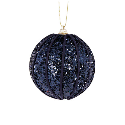 Mdinight Blue Segment Bauble