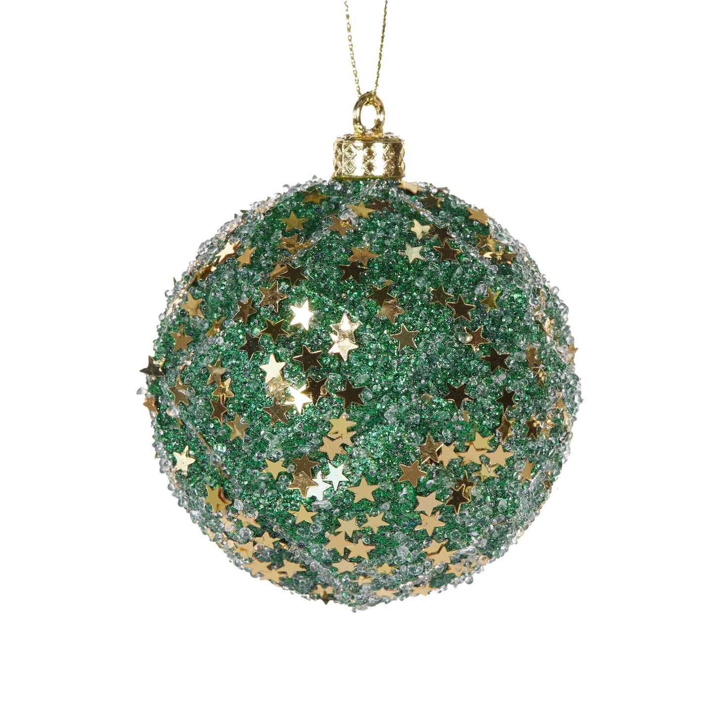 Emerald Green Lattice Bauble