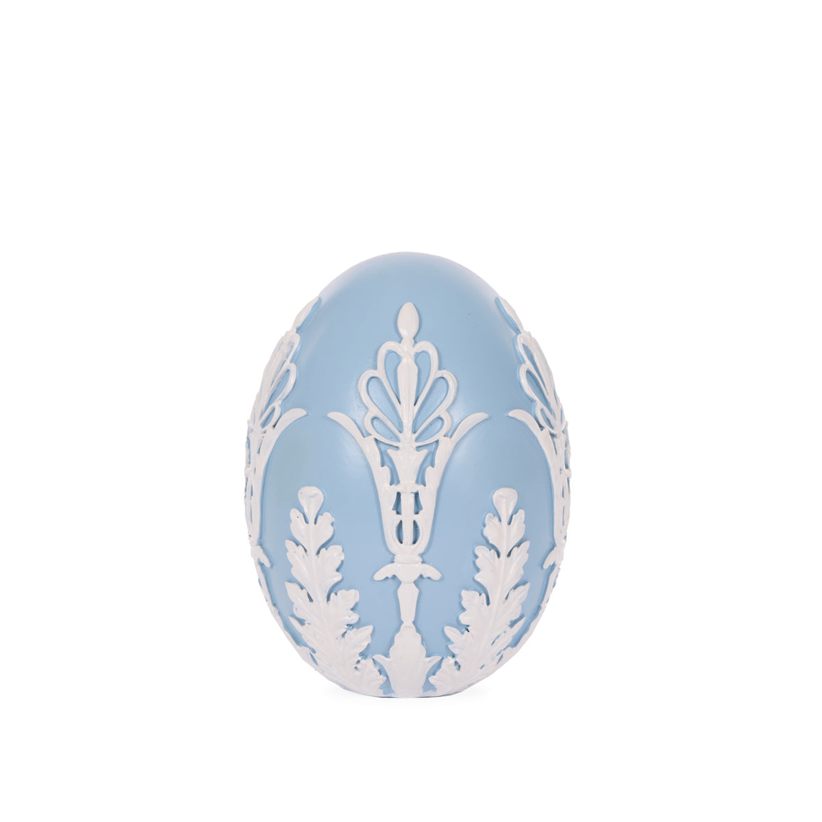SMALL BLUE BAROQUE EGG