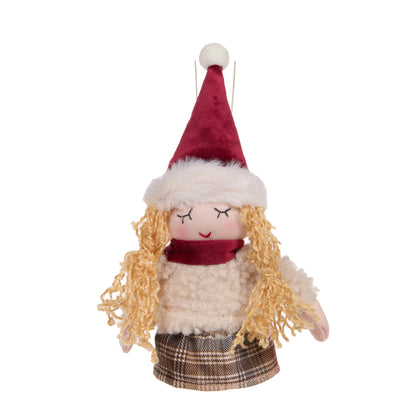 Holly Elf Hanging