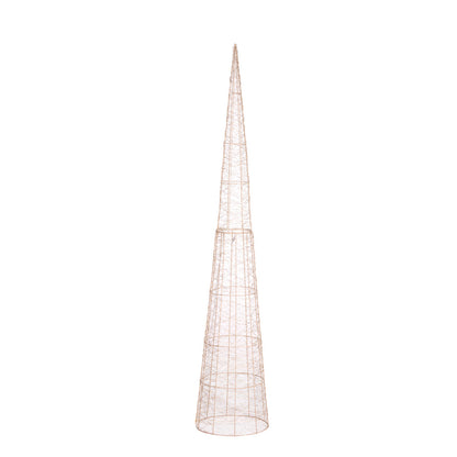 180cm LED Illuminated Cone Tree