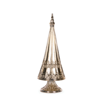 42.4 SILVER METALLIC DECO TREE