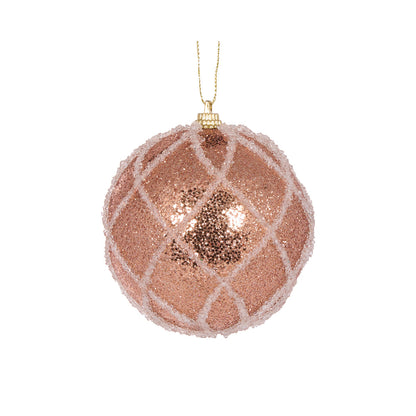 MINI COPPER LATTICE BAUBLE
