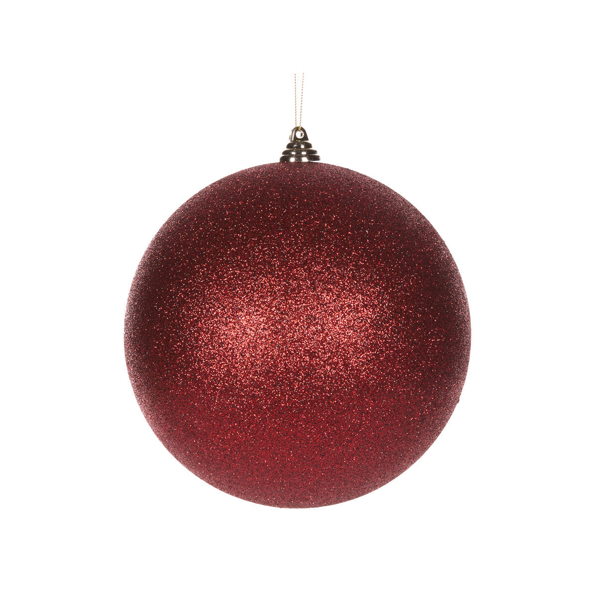 20cm Wine Glitter Bauble