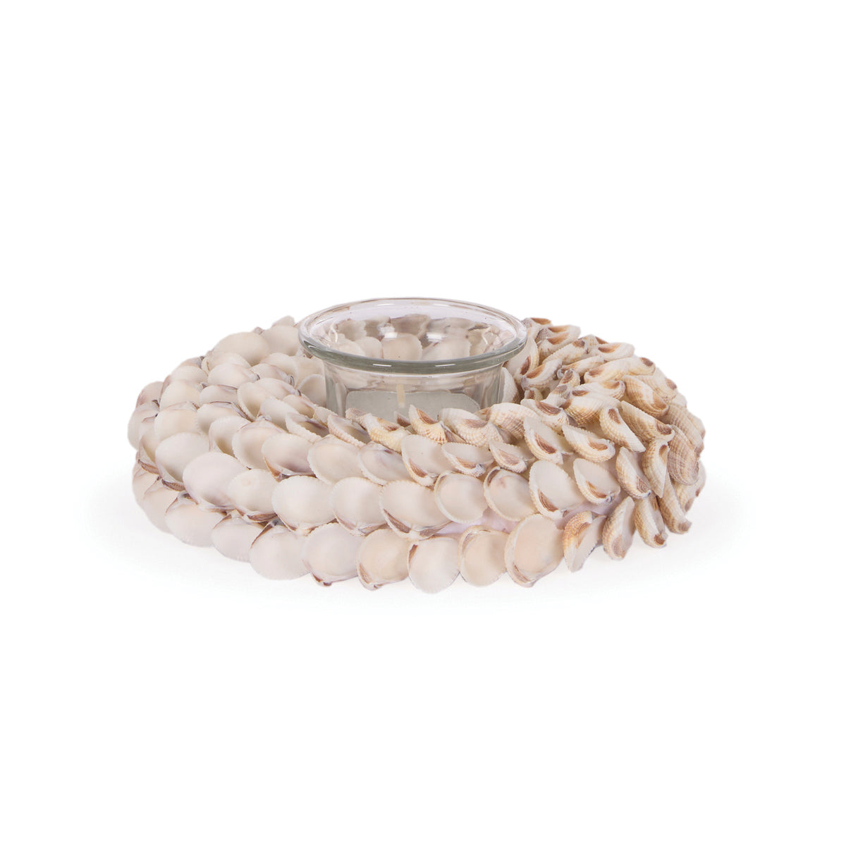 16 CM DELICATE SHELL CANDLE HOLDER