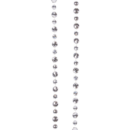 157 CM SILVER GEM GARLAND