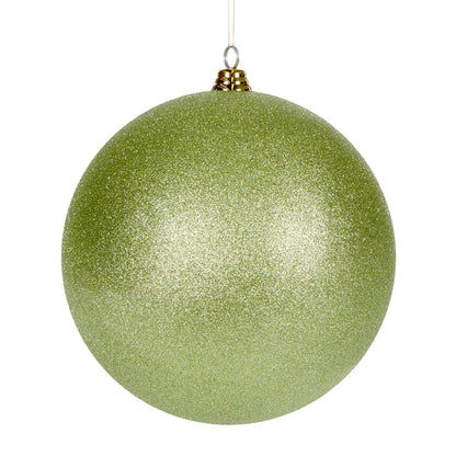 30cm Mint Glitter Bauble