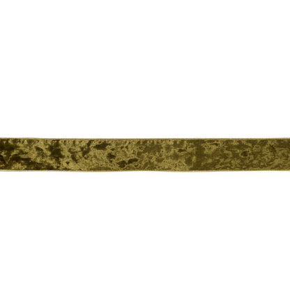6.3cm Moss Green Velvet Ribbon