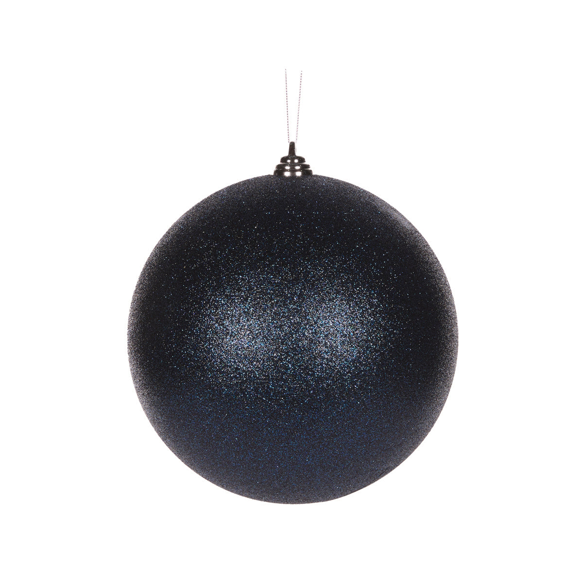 20 CM NAVY GLITTER BAUBLE