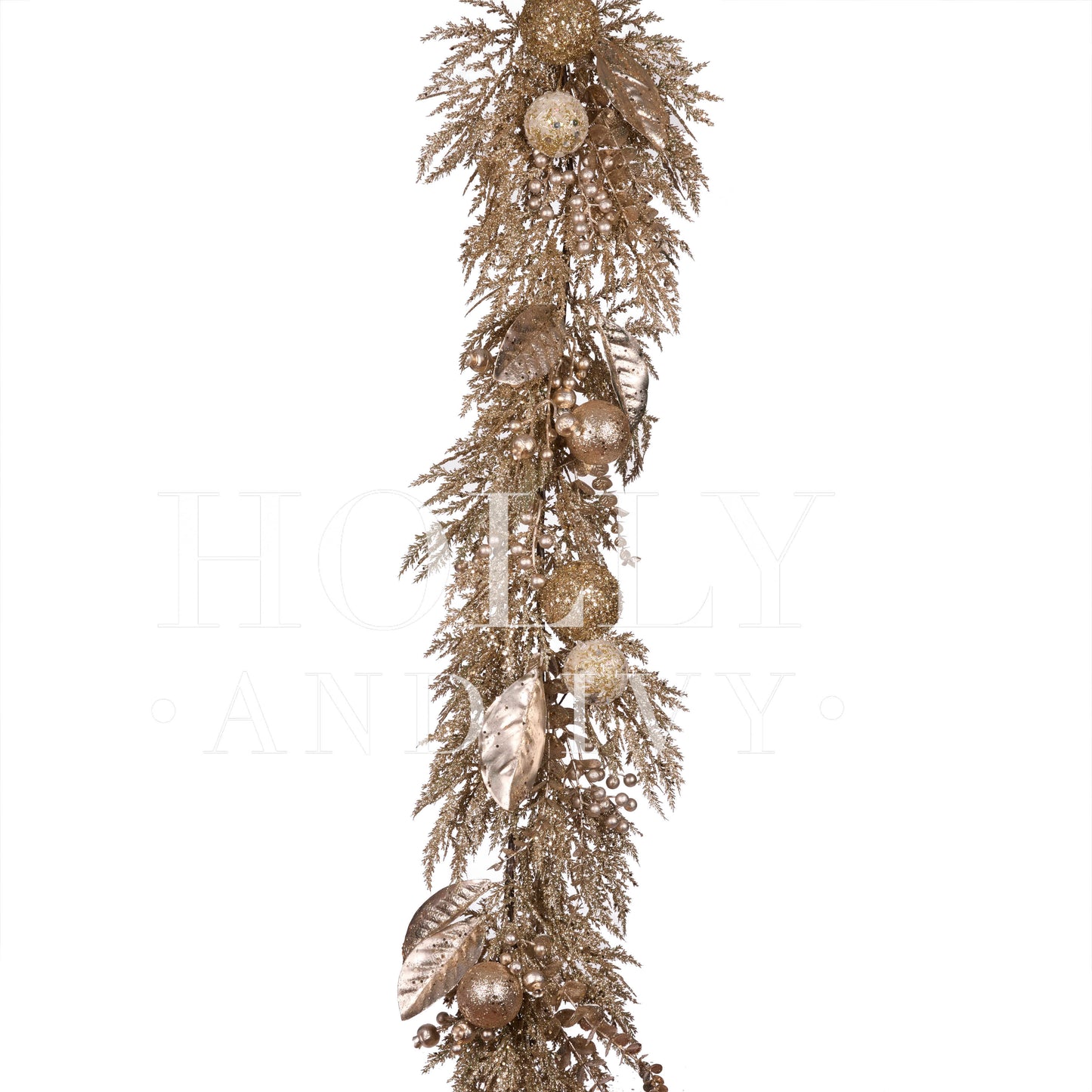 180 CM LUXE CHAMPAGNE GOLD GARLAND